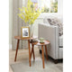 Convenience Concepts Oslo Java Nesting End Tables in Cherry Wood Finish