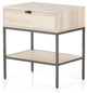 Trey Nightstand-Dove Poplar