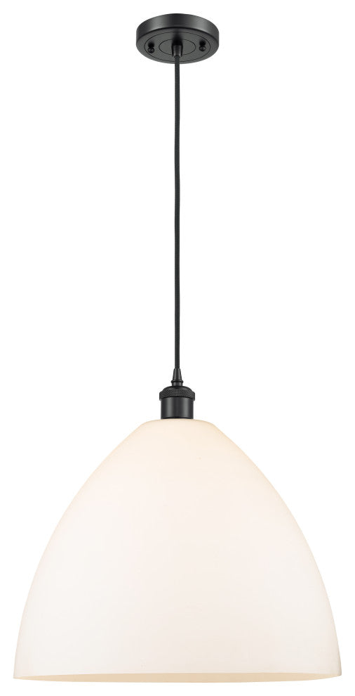 Innovations 516-1P-BK-GBD-161 1-Light Pendant, Matte Black