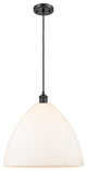 Innovations 516-1P-BK-GBD-161 1-Light Pendant, Matte Black