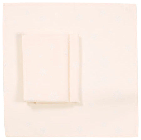 Starry Snowflakes 20 by 20-Inch Christmas Napkins, Set of 4