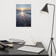 Low Tide Ravine Landscape Photo, Beach Unframed Wall Art Print, 12" X 18"