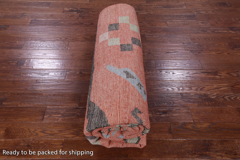 Moroccan Handmade Wool Rug 8' 2" X 10' 2" - Q13112