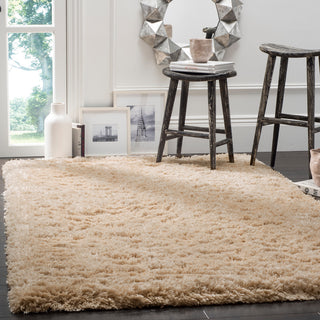 Safavieh Polar Shag Psg800A Rug, Light Beige, 6'7"x9'2"