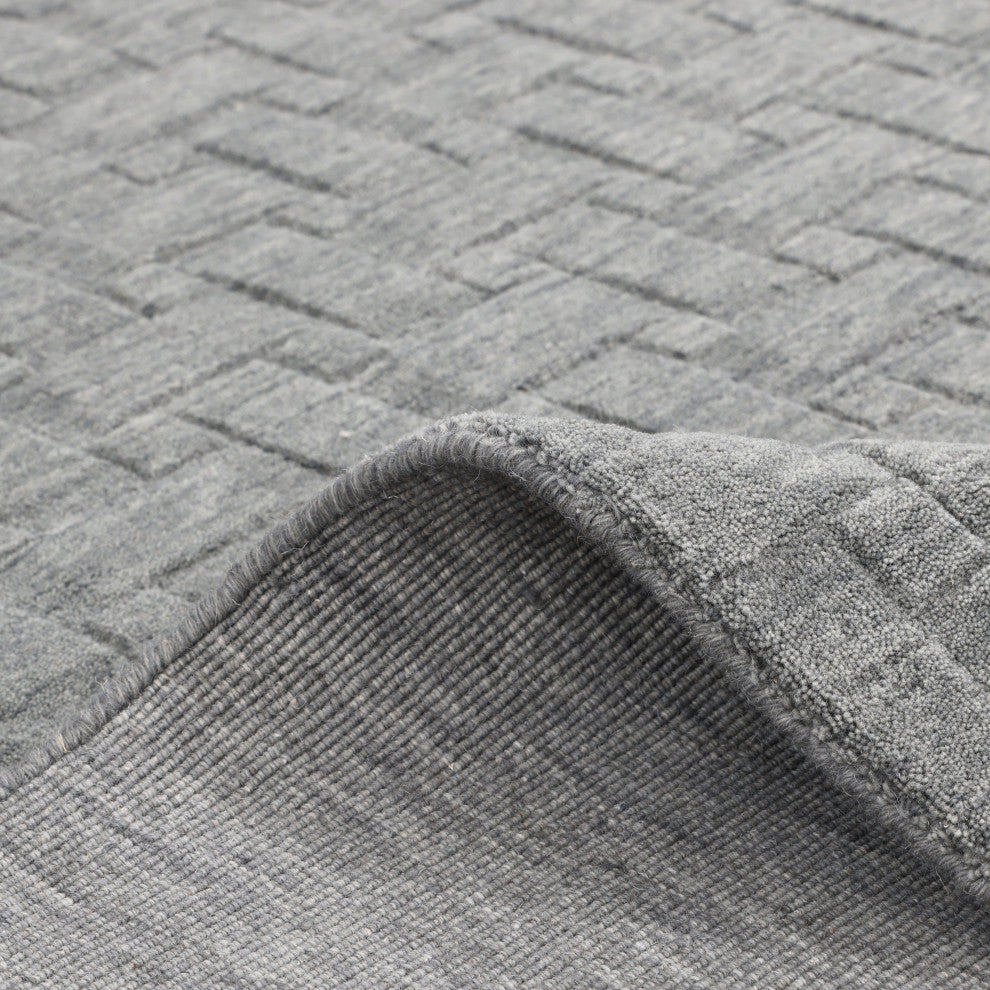 Peyton One-of-a-Kind Handmade Area Rug Gray, 3' 0'' x 5' 0''