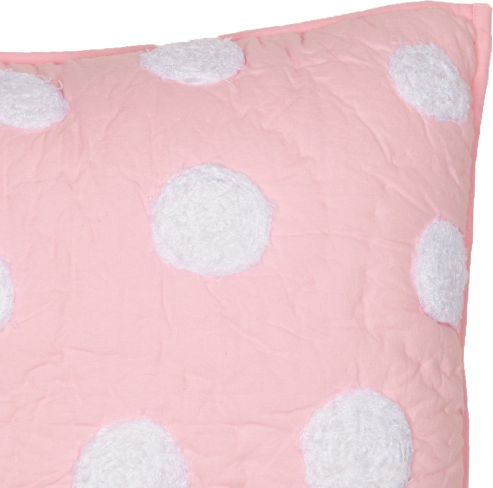 Laila Pink Throw Pillow