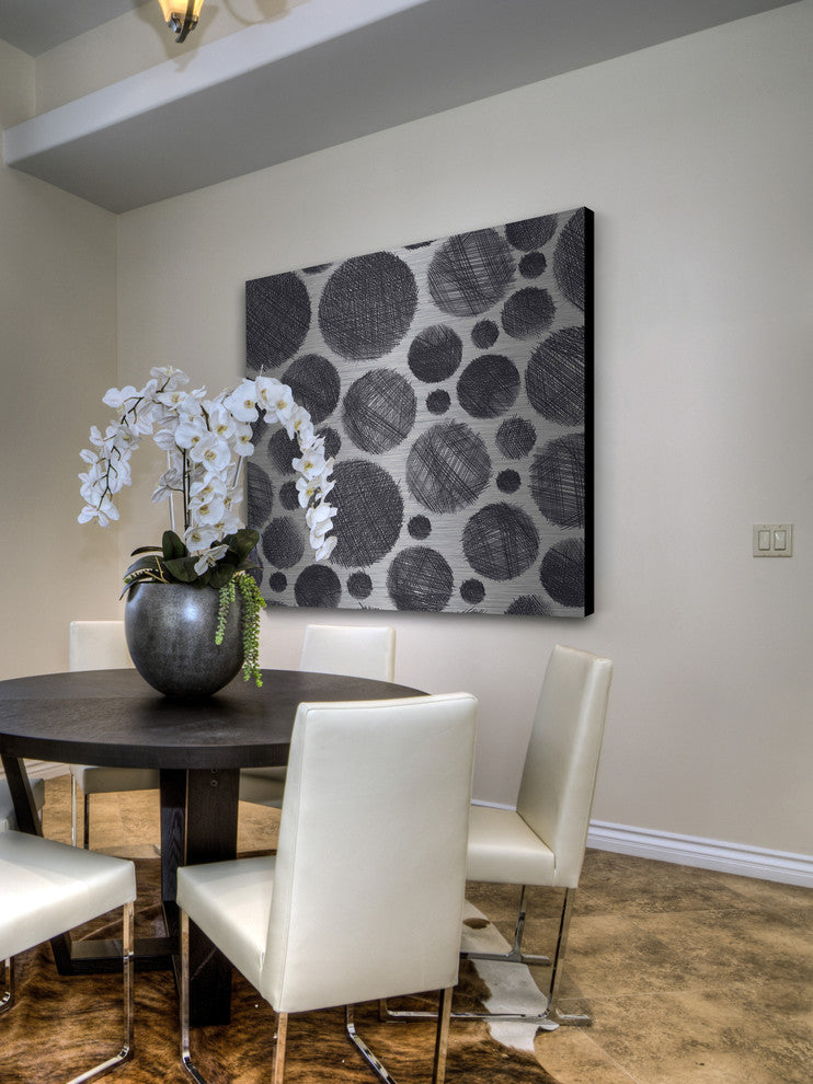 "Silent Singularity" Painting Print on Brushed Aluminum