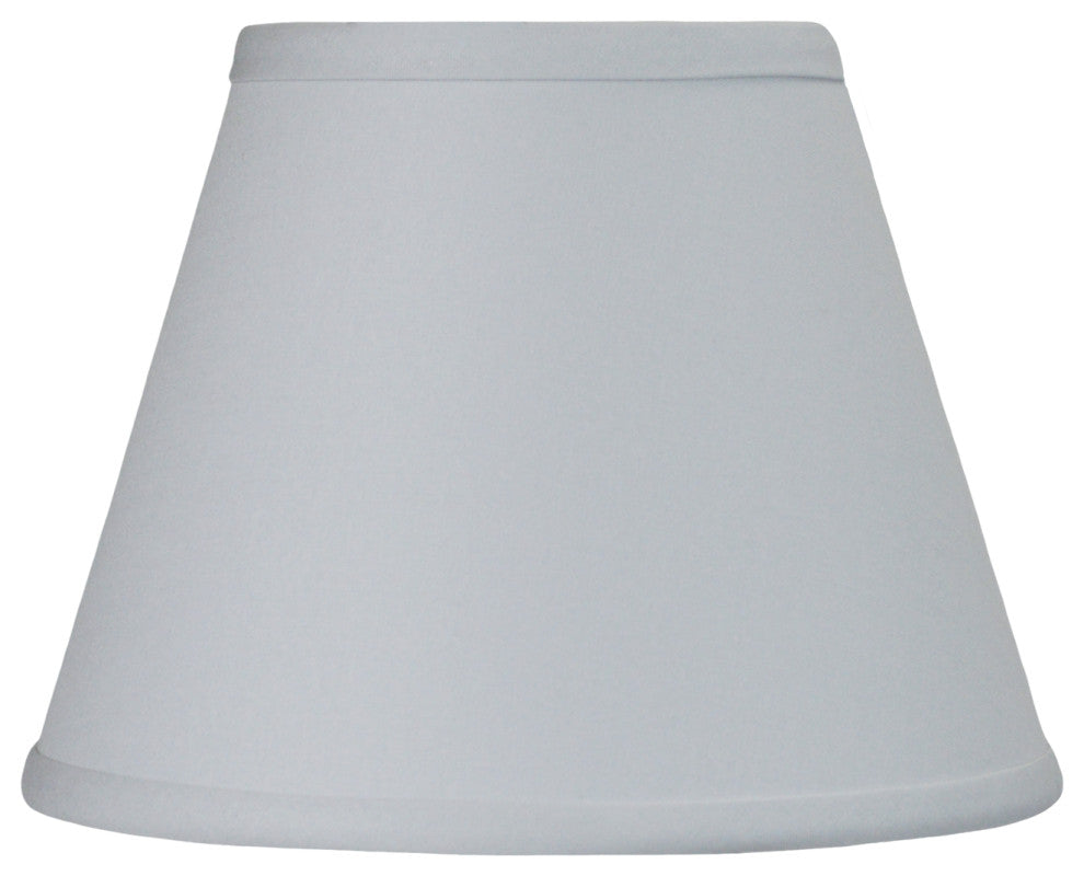 Fenchel Shades 6"x10"x8" Spider Attachment Empire Lamp Shade, Linen Shadow