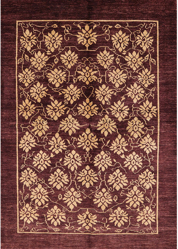 Ahgly Company Indoor Rectangle Mid-Century Modern Area Rugs, 5' x 8'
