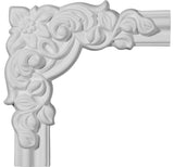8"W x 8"H x 1 1/8"P Seville Panel Moulding Corner