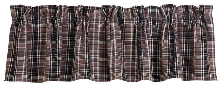 Plaid Valance, 84"X18"