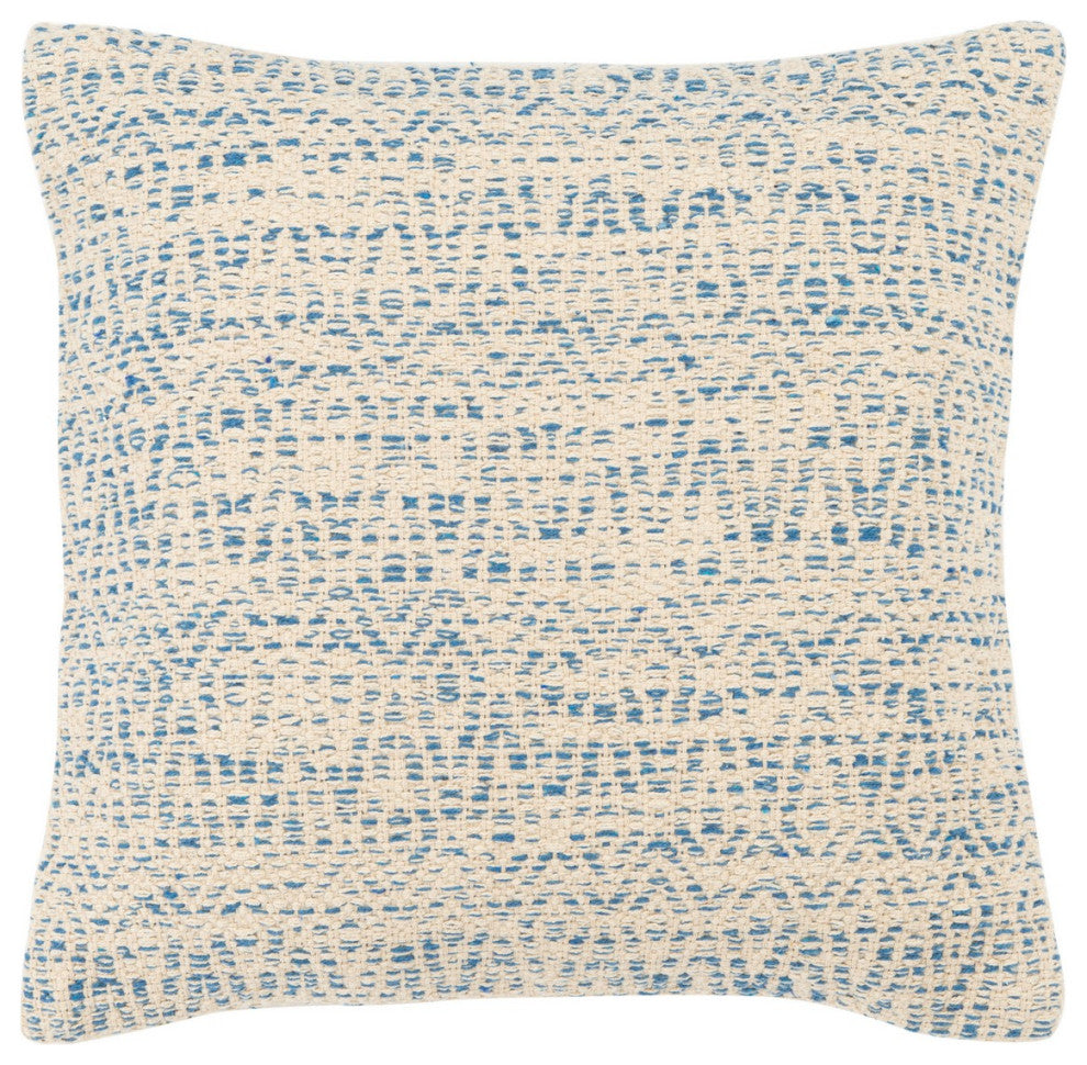 Safavieh Parvati Pillow Blue 18" X 18"
