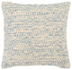 Safavieh Parvati Pillow Blue 18" X 18"