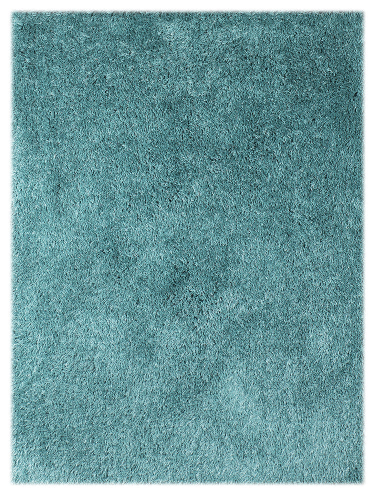 Illustrations Area Rug, Aqua, 2? x 3?, Solid