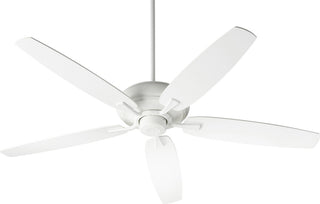 Apex Soft Contemporary Ceiling Fan, Studio White