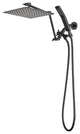 Shower Head Combo with Handheld and 16" Adjustable Extension Arm , Oil-Rubbed Bronze