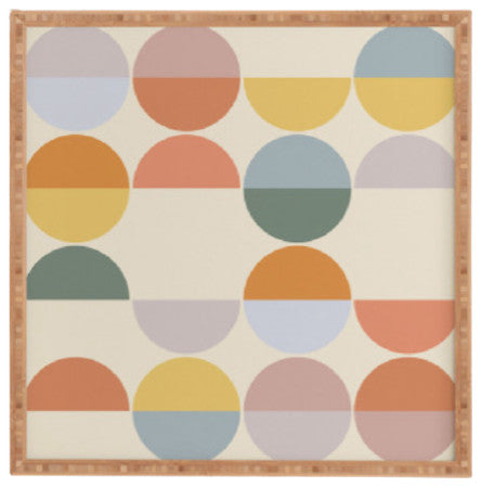 Alisa Galitsyna Pastel Geometric Shapes 2 Framed Wall Art
