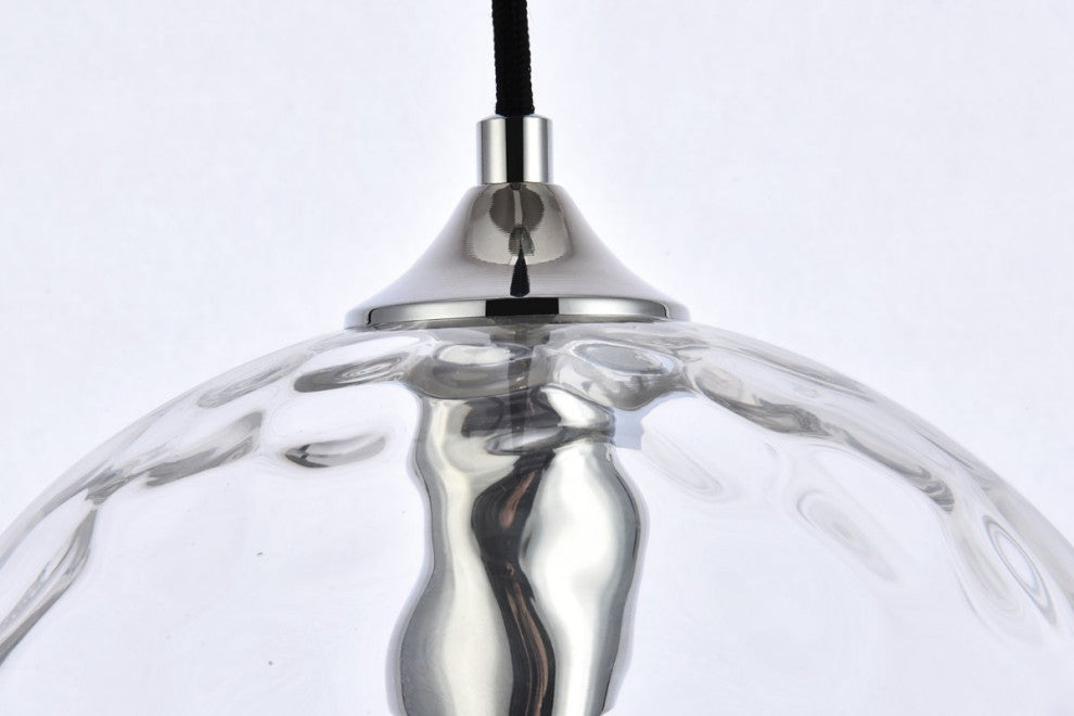Constance 10" Light Chrome Pendant