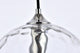 Constance 10" Light Chrome Pendant