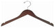 Petite Size Wooden Dress Hanger, Set of 25