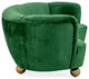 Parker Curved Sofa, Brussels Watercress