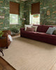 Chris Loves Julia x Loloi Henry Beige / Wheat 2'-3" x 3'-9" Runner Rug