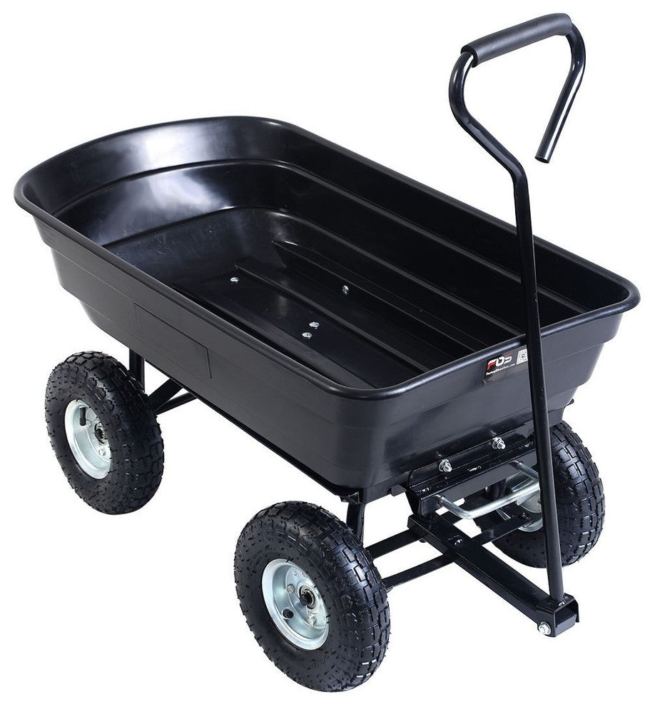 Modern Garden Heavy Duty Dump Cart Dumper