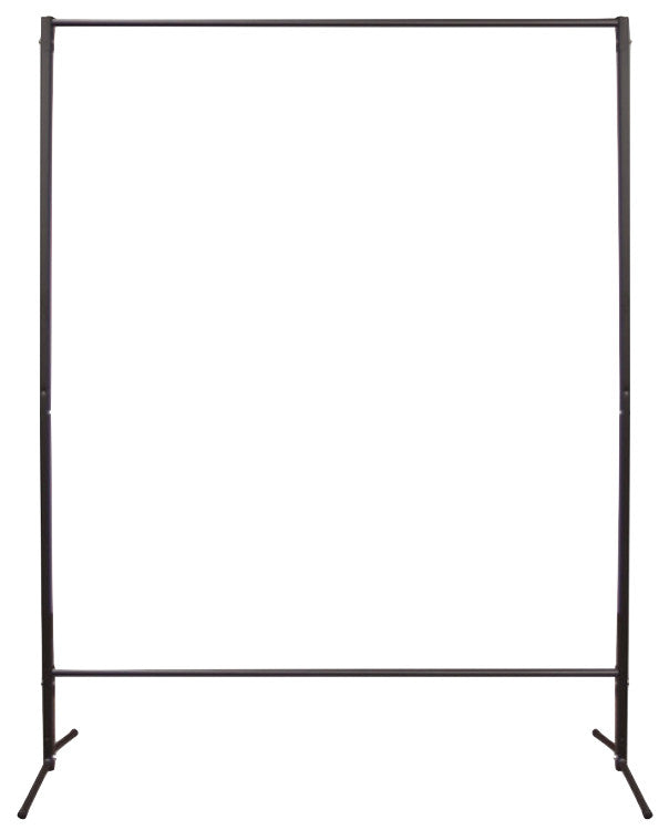 Multi-Purpose Portable Rod Stand, Black, 74"x58"