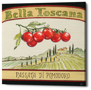 Tuscan Flavor V' by Daphne Brissonnet, Giclee Canvas Wall Art, 37"x37"
