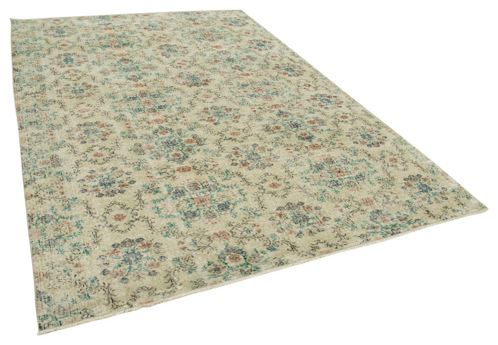 Rug N Carpet - Hand-knotted Anatolian 6' 8'' x 9' 9'' Low Pile  Area Rug