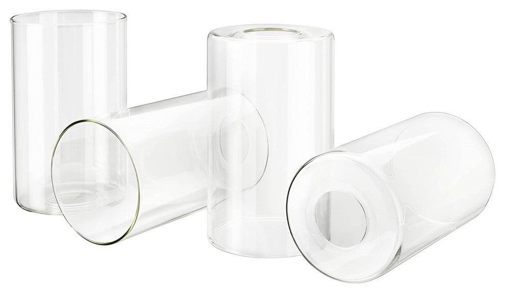 23611-04 Replacement Clear Vanity Glass Shade,4 Pack.