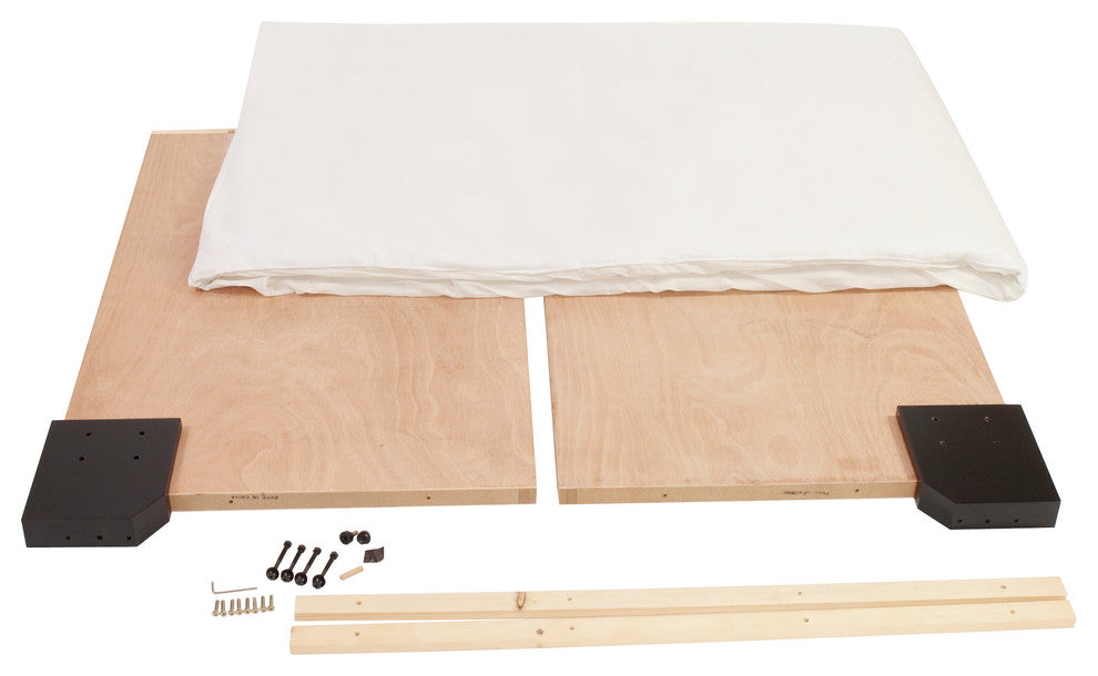 Avanti Full Queen Slipcovered Headboard, Pecan