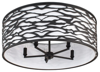 Kato 5-Lt Convertible Semi-Flush/Pendant - Carbon