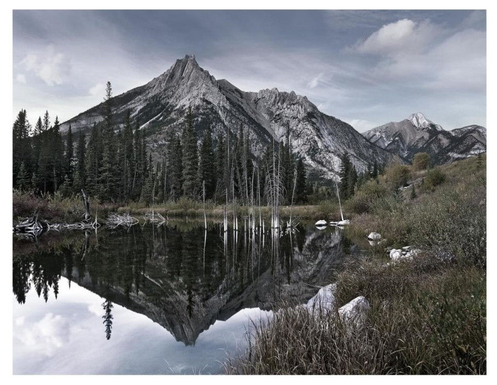 "Mount Lorette, Alberta, Canada" Digital Paper Print by Tim Fitzharris, 26"x20"