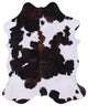 Organic Natural Hair-On Cowhide Area Rug 7' 3" X 6' 4" C1593