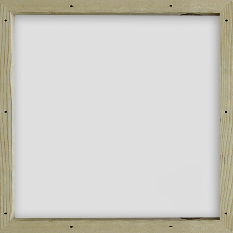 "Walberswick" UV Ink Print on Brushed  Aluminum, 40"x40"