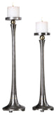 Uttermost Aliso Cast Iron Candleholders, Set of 2