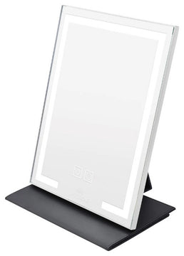 Lumiere Touch Pad Plus LED Makeup Mirror, White, Led Striplight