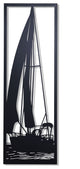 Shadows of a Sailboat I, Water Metal Wall Decor