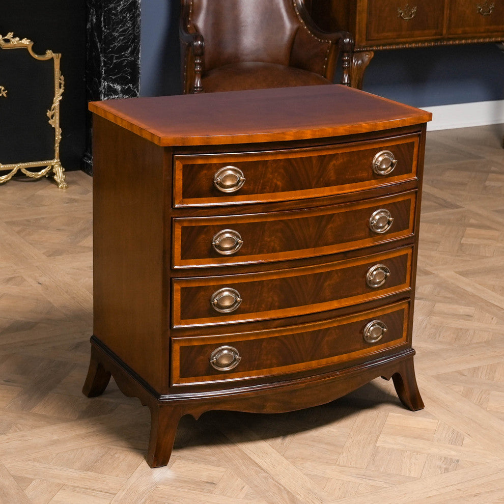 Banded Mahogany Chest of Drawers