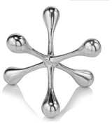 7" Silver Buffed Aluminum Decorative Jack