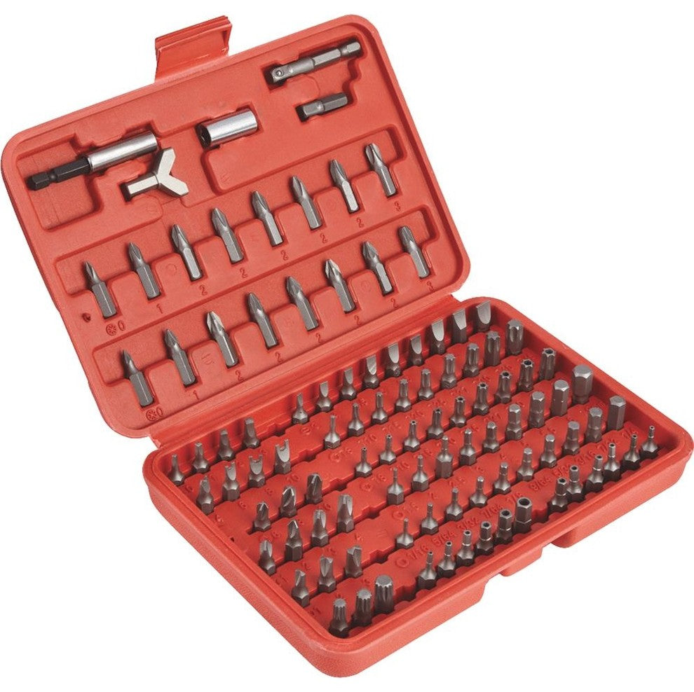 Best Way Tools 24380 Screwdriver Bit Set, 100-Piece