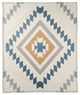 Southwest Diamond Pattern 50x60 Coral Fleece Blanket