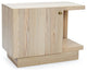 Sierra 30" Left Nightstand, Finish: Dove