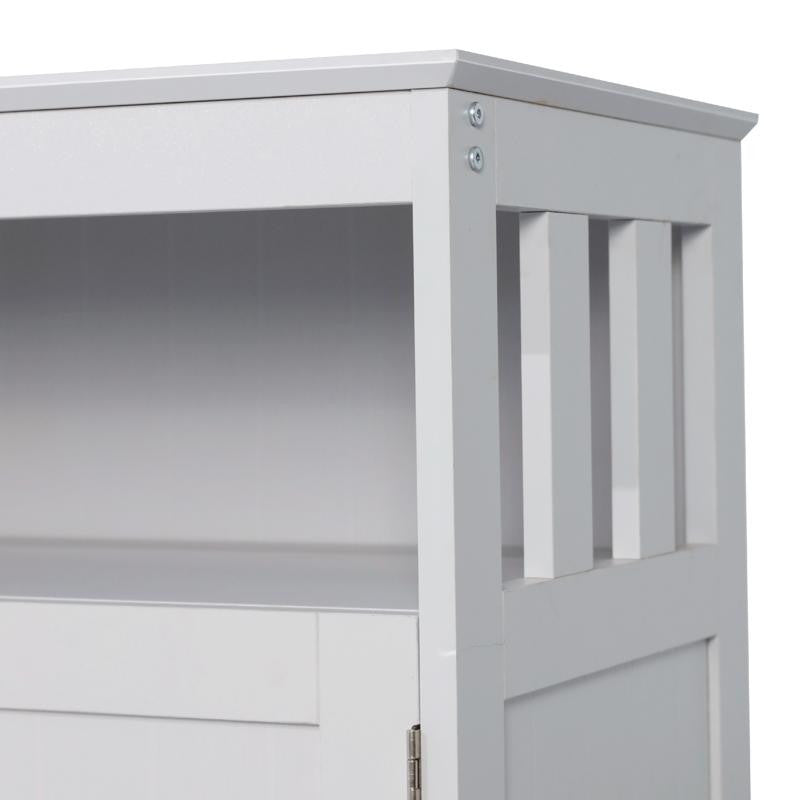 Mayfield 40" Classic Buffet and Sideboard with Double Door Storage Cabinet, Gray
