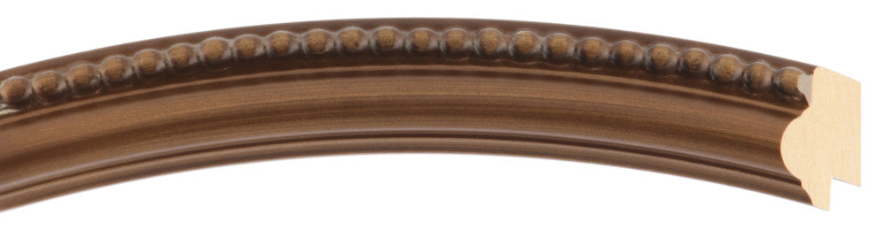 Liffey Framed Mantel Mirror, Peaks Cathedral, 38"x27", Autumn Bronze