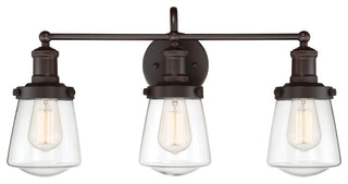 Taylor 3-Light Bath, Satin Bronze