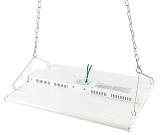 23.75" 220-Watt Integrated LED Motion Sensor 28600 Lumens 5000K, White