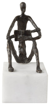 Uttermost Sit Back, Relax And Read, Iron Sculpture