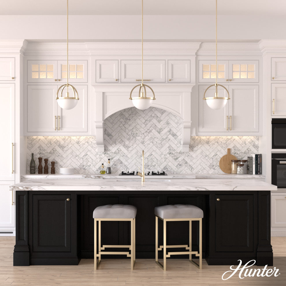 Wedgefield Alturas Gold 1 Light Pendant Ceiling Light Fixture